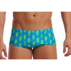 Kąpielówki Funky Trunks Bolted - trunki męskie. Niebieskie kąpielówki męskie FUNKITA, m, bez wzorów, do pływania. Za 159.00 zł.