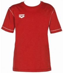 Arena Koszulka T-shirt Unisex TL S/S TEE 1D341/40 czerwona rozmiar XS. Czerwone t-shirty męskie Arena, m, bez wzorów, bez kołnierzyka. Za 39.19 zł.