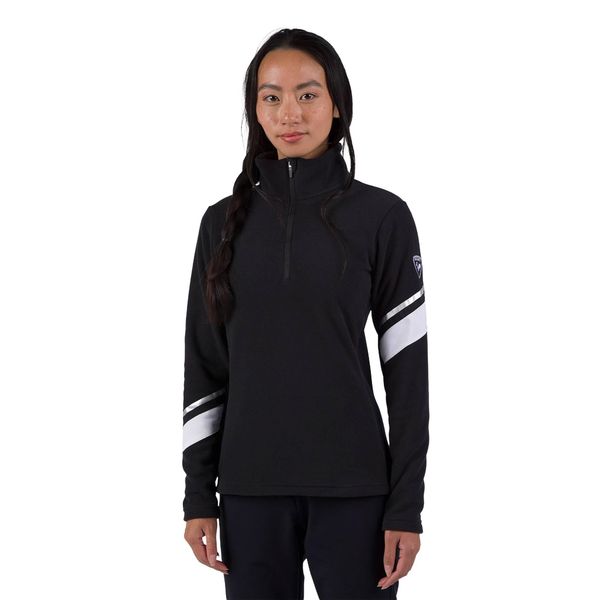 Bluza damska Rossignol Strawpile Fleece Hz. Czarne bluzy sportowe damskie Rossignol, xl, bez wzorów, bez kaptura, narciarskie. Za 269.99 zł.