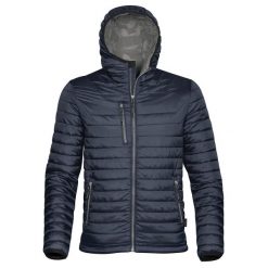 Męska Ocieplana Kurtka Zimowa Z Kapturem Gravity (trwała, Wodoodporna). Niebieskie kurtki męskie STORMTECH, na zimę, m, bez wzorów, sportowe, z kapturem. Za 506.99 zł.