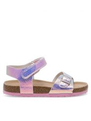 Nelli Blu Sandały CM230729-6A Kolorowy. Sandały dziewczęce Nelli Blu, ze skóry, bez zapięcia. Za 63.99 zł.