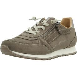 Buty MTNG 60054M Brązowy. Brązowe obuwie sportowe damskie MTNG, bez wzorów, z materiału, na fitness i siłownię. Za 210.99 zł.