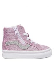 Vans Sneakersy SK8-Hi Reissue Side Zip VN0007Q3EMY1 Różowy. Czerwone buty sportowe dziewczęce Vans, bez wzorów, ze skóry, bez zapięcia. Za 219.99 zł.