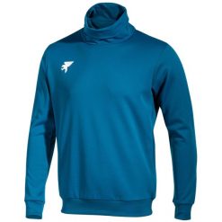 Bluza do piłki nożej męska Joma Sena termiczna. Niebieskie bluzy męskie Joma, l, bez wzorów, z polaru, bez kaptura, do piłki nożnej. Za 49.99 zł.