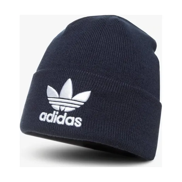 Adidas Czapka Zimowa Trefoil Beanie , granatowy, rozmiar OSFM. Niebieskie czapki i kapelusze damskie Adidas, na zimę, bez wzorów, z materiału. W wyprzedaży za 59.99 zł.