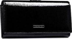 4U Cavaldi Duży skórzany portfel damski na zatrzask i bigiel - 4U Cavaldi NoSize. Portfele damskie 4U Cavaldi, bez wzorów. Za 123.65 zł.