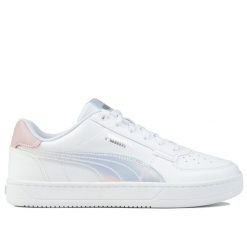 Buty damskie sportowe Puma CAVEN 2,0 HOLO 2,0 JR. Białe obuwie sportowe damskie Puma, bez wzorów. Za 169.00 zł.