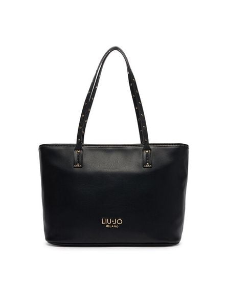 Liu Jo Torebka AF6071 E1120 Czarny. Czarne torebki do ręki damskie Liu Jo, bez wzorów, ze skóry, bez dodatków. Za 499.99 zł.