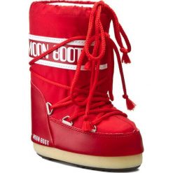 Śniegowce MOON BOOT - Nylon 14004400003 Rosso M. Buty zimowe dziewczęce marki Moon Boot. W wyprzedaży za 249.00 zł.