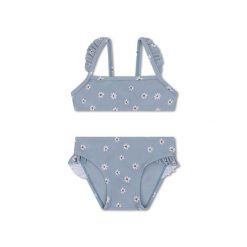 Swim Essentials Bikini - Blue - Daisy Flower. Niebieskie bikini damskie SWIM ESSENTIALS, s, bez wzorów. Za 200.99 zł.