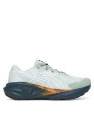 Asics Buty do biegania Novablast 5 Tr 1011C138 Zielony. Zielone buty sportowe męskie Asics, z materiału, bez zapięcia, do biegania. Za 679.99 zł.