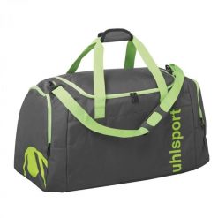 Torba Sportowa UHLSport Essential 2.0 50L Zielona - Trwała i Przestronna. Zielone torby sportowe męskie Uhlsport, bez wzorów, z poliesteru, małe. Za 170.99 zł.