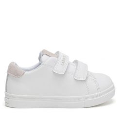 Sneakersy Lasocki Kids. Białe trampki i tenisówki chłopięce Lasocki Kids, bez wzorów, bez zapięcia. Za 129.99 zł.
