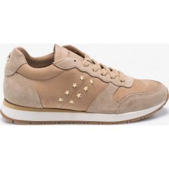Tommy Hilfiger - Buty. Szare obuwie sportowe damskie Tommy Hilfiger, bez wzorów, z materiału. W wyprzedaży za 299.90 zł.