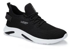 Damskie buty na co dzień Loap Repsa Blk czarne. Czarne obuwie sportowe damskie ZSPORT, bez wzorów, z dzianiny. Za 233.99 zł.