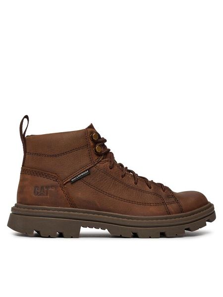 CAT Footwear Trapery Modulate P725406 Brązowy. Brązowe śniegowce i trapery męskie CAT Footwear, ze skóry, bez zapięcia. Za 599.99 zł.
