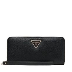 Portfel Guess. Czarne portfele damskie Guess, z aplikacjami. Za 219.99 zł.