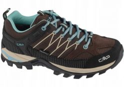 Buty trekkingowe damskie CMP Rigel Low Wmn WP 3Q54456-03QV Brązowe 40. Brązowe trekkingi damskie CMP. Za 372.28 zł.