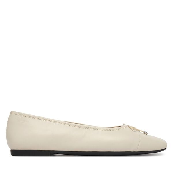 Baleriny Vagabond Shoemakers. Białe baleriny damskie Vagabond Shoemakers, bez wzorów, bez obcasa. Za 291.99 zł.