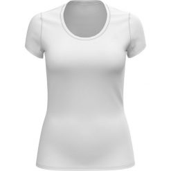 T-shirt ODLO Blanc Techniczny Damski. Białe t-shirty damskie Odlo, xs, bez wzorów, z materiału, klasyczne, bez kołnierzyka. Za 182.80 zł.