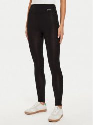 BOSS Legginsy Reset 50527273 Czarny Slim Fit. Czarne legginsy damskie Boss, s, bez wzorów, z lyocellu. Za 479.99 zł.