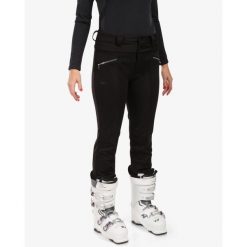 Damskie spodnie softshellowe Kilpi MAURA-W. Czarne spodnie materiałowe damskie Kilpi, m, bez wzorów. Za 545.99 zł.