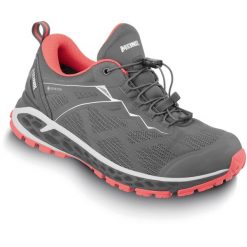Buty sportowe damskie Meindl Power Walker Lady 3.0. Szare obuwie sportowe damskie Meindl, bez wzorów, z gore-texu, trekkingowe. Za 823.65 zł.