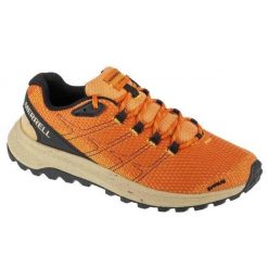 Męskie Buty Do Biegania Fly Strike. Brązowe buty sportowe męskie Merrell, bez zapięcia, do biegania. Za 436.99 zł.