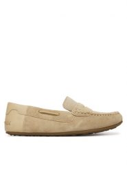 Mayoral Mokasyny 47765.62 Beżowy. Brązowe półbuty chłopięce Mayoral, bez wzorów, ze skóry, bez zapięcia. Za 289.99 zł.