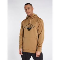 Bluza techniczna męska z kapturem Protest Prtissyk. Brązowe bluzy męskie Protest, m, bez wzorów, z kapturem. W wyprzedaży za 277.49 zł.