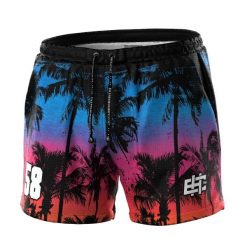 Spodenki kąpielowe męskie szorty do pływania EXTREME HOBBY HEATWAVE. Czerwone kąpielówki męskie EXTREME HOBBY, m, bez wzorów, z dzianiny, do pływania. Za 169.00 zł.