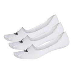 Skarpety krótkie stopki adidas No Show Socks 3P. Białe skarpety damskie Adidas, bez wzorów, z bawełny. Za 30.00 zł.