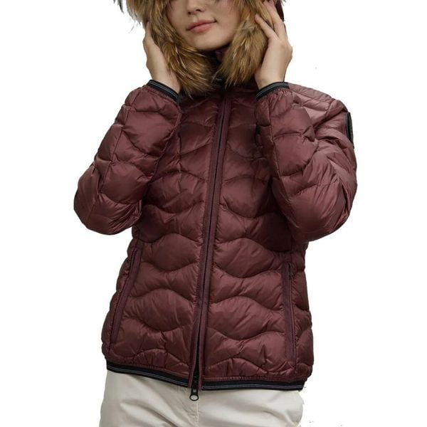 Kurtka BLAUER ALDIE Bordeaux. Czerwone kurtki damskie Blauer, bez wzorów, z tkaniny, bez kaptura. Za 2,088.24 zł.