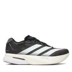 Buty do biegania adidas. Czarne buty sportowe męskie Adidas, bez zapięcia, do biegania. Za 589.99 zł.