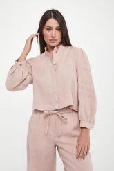 Kurtka damska lniana Calibri MARELLA SPORT. Kurtki damskie Marella, bez wzorów, bez kaptura. Za 1,049.00 zł.