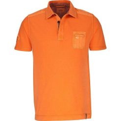 Koszulka polo w kolorze pomarańczowym. Brązowe koszulki polo męskie Camel Active, m, bez wzorów, z bawełny, bez ramiączek. W wyprzedaży za 109.95 zł.