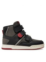 Mayoral Sneakersy 44503 Czarny. Czarne buty sportowe chłopięce Mayoral, bez wzorów, ze skóry, bez zapięcia. Za 139.99 zł.