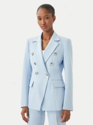 Maryley Marynarka 26EB139/43MA Niebieski jasny Regular Fit. Niebieskie żakiety damskie Maryley, s, bez wzorów, z syntetyku. Za 579.99 zł.