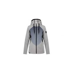 Damski sweter sportowy Loap Galvara szary. Szare koszulki sportowe damskie Scarpa, bez wzorów, z materiału, bez kołnierzyka, bez ramiączek, do biegania. Za 148.42 zł.