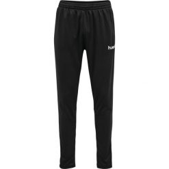 Spodnie Hummel hmlPROMO Football. Białe spodnie sportowe męskie Hummel, xl, bez wzorów, z poliamidu, na fitness i siłownię. Za 60.00 zł.