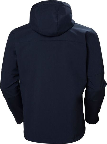 Kurtka męska Helly Hansen Softshell Kensington Navy. Niebieskie kurtki męskie Helly Hansen, m, bez wzorów, z softshellu, bez kaptura. Za 588.53 zł.