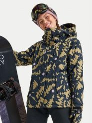 Roxy Kurtka snowboardowa Jetty ERJTJ03529 Czarny Regular Fit. Czarne kurtki sportowe damskie Roxy, na zimę, xs, bez wzorów, z syntetyku, bez kaptura, narciarskie. Za 509.99 zł.