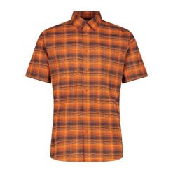 Koszula męska CMP 35S5717. Brązowe koszule męskie CMP, m, bez wzorów, sportowe, bez kołnierzyka, bez ramiączek. Za 241.50 zł.