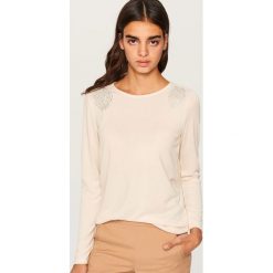 Koszulka z dżetami - Beżowy. T-shirty damskie marki DOMYOS. Za 49.99 zł.