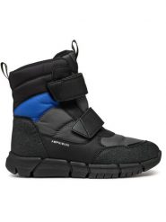 Geox Śniegowce J Flexyper Boy B Abx J169XC 0FU50 C0071 S Szary. Szare buty zimowe chłopięce Geox, bez wzorów, ze skóry, bez zapięcia. Za 259.99 zł.