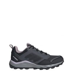 Buty Tracerocker 2.0 GORE-TEX Trail Running. Czarne obuwie sportowe damskie Adidas, bez wzorów, z gore-texu, do biegania. Za 479.00 zł.