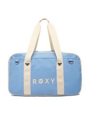 Roxy Torba weekendowa CWBEO-ROXY-M-003-09 Niebieski. Niebieskie torebki do ręki damskie Roxy, bez wzorów, z materiału, bez dodatków. Za 149.99 zł.