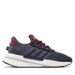 Sneakersy adidas. Czarne trampki i tenisówki chłopięce Adidas, bez wzorów, bez zapięcia. Za 179.99 zł.