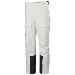 Spodnie narciarskie cargo damskie Helly Hansen Switch 2.0. Zielone spodnie sportowe damskie Helly Hansen, bez wzorów, narciarskie. Za 916.70 zł.