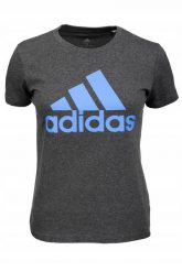 Koszulka damska adidas Loungewear Essentials Logo Tee. Szare t-shirty damskie Adidas, m, bez wzorów, z bawełny, klasyczne, bez kołnierzyka. Za 105.99 zł.
